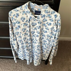 Tommy Bahama Mens XXL Floral Button Down Shirt